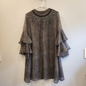 Anthropologie NWT Ranna Gill Dress Midi XXS/S